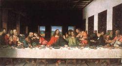 Elige bien tu guía. Leonardo da Vinci estaba buscando un modelo para Judas en su cuadro: la última cena, buscando en la prisión encuentra a un candidato.